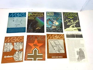 Vintage Lot of S&G Moves and White Dwarf Wargame and Military Magazine 1970s - Picture 1 of 2