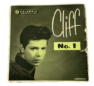 E416, Cliff No 1 EP, Cliff Richard And The Drifters 7” 45rpm PS EP, Ex Condition - Image 1 of 4
