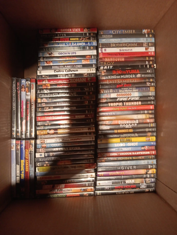 Large DVD Lot. Selling Personal Cpllection Most Are Ine Owner 225in Lot Foto 1 de 2