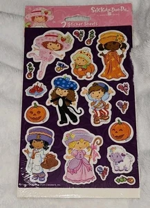 Nuovi adesivi adesivi Doo Da Halloween FRAGOLA SHORTCAKE & Friends 2 pezzi - Foto 1 di 2