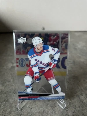 ADAM FOX 2024-25 UD Extended Base Clear Cut #589 New York Rangers - Image 1 of 2