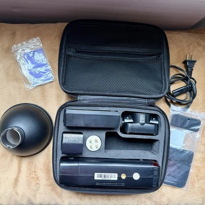 Godox AD200 Pro Luz Flash de Bolsillo Doble Cabezal Kit Estuche Difusor Foto 1 de 4