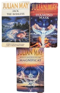 Galactic Milieu Trilogy Julian May Jack the Bodiless, Diamond Mask & Magnificat - Picture 1 of 3