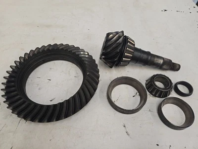 JUEGO DE ANILLOS Y PIÑONES 3.73 14 PERNOS SEMI FLOTADOR 9.5'' 81-12 ENGRANAJES CHEVY GMC GM Foto 1 de 4