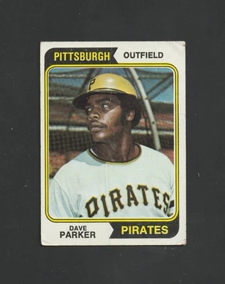 1974 Topps Dave Parker RC #252 ~ ¡Salón de la Fama de los Piratas! ~~ MIRAR Foto 1 de 2