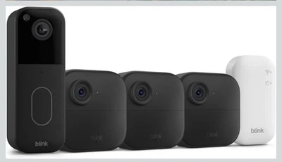 All-new Blink Video Doorbell + Outdoor 4 – Wireless smart security cameras - Image 1 of 4
