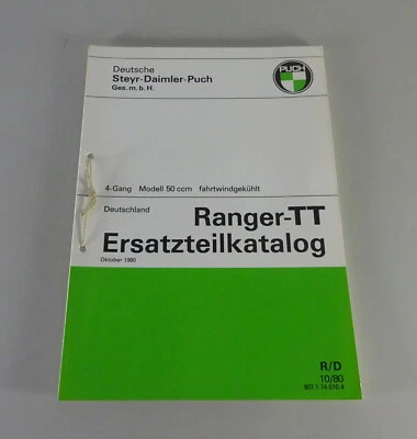 Catalogo Ricambi/Listello di Ricambio Puch 4-Gang Ranger-Tt - Aria Raffreddata - Immagine 1 di 4