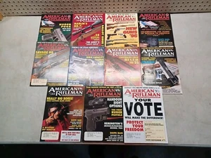 LOT of 11 American Rifleman Magazine FULL YEAR 1996 Nostalgic VINTAGE Guns Books - Picture 1 of 11