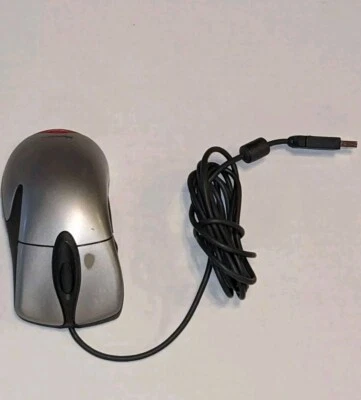 Microsoft IntelliMouse Explorer 3.0 USB PS2 Compatible Silver Gray Mouse - Image 1 of 4