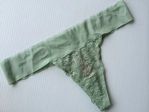 Victoria's Secret / Thong / Paper Thin & Lightweight / Green / Large / $16 - Picture 1 of 2