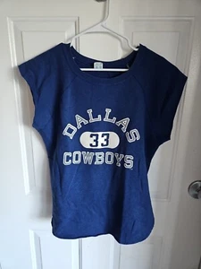 Camisa Champion Dallas Cowboys Para Hombre Manga Dobladillo Crudo Para Hombre Talla Grande NFL Fútbol - Imagen 1 de 5