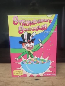 Rick and Morty Collectible Cereal Strawberry Smiggles FYE Exclusive EMPTY BOX - Picture 1 of 6