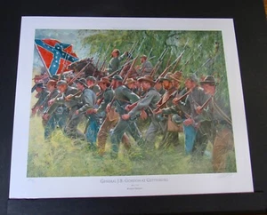 Don Troiani - General J.B. Gordon at Gettysburg - A/P- Civil War Print - MINT - Picture 1 of 7