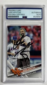Judd Apatow Signed 2017 Topps #FP-3 First Pitch PSA 85298561 - Picture 1 of 2
