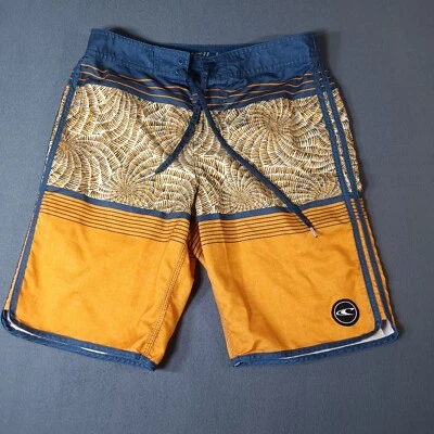 Bañador corto O'Neill para hombre talla 29 RN#85773 azul y naranja bolsillo trasero Foto 1 de 4