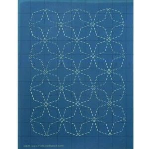 Quilting Full Line Stencil SASHIKO 7 TREASURES Reusable A4 use with Pounce - Foto 1 di 2