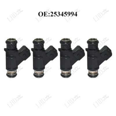 4 Pcs Fuel Injectors 25345994 For 2H Chev. Corsa Meriva Montana Tornado Chevy； - Image 1 of 4