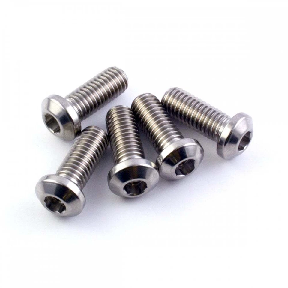 Kit de parafusos de disco traseiro de titânio Aprilia Shiver 750 GT 09-11 - Imagem 1 de 1