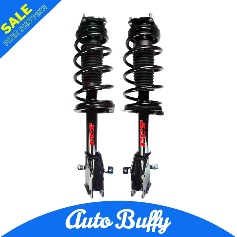 Juego de 2 muelles helicoidales y puntales delanteros FCS para Ford Edge Lincoln MKX 2011-2014 Foto 1 de 2