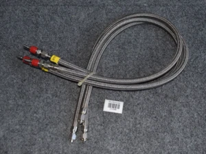 Lot of 3 - 36" SS Flexible Hose 36" w/ 1/2" Compression Fitting, #214288-AX4 - Picture 1 of 4