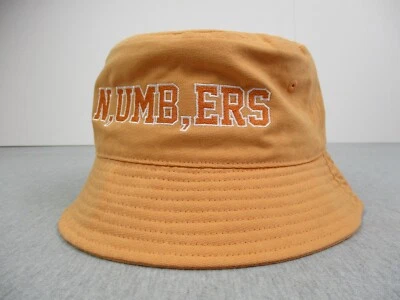 Ведро шляпа крышка оранжевый номера Ларри июня рэп подходит до 7 1/2 взрослых вышитый - Изображение 1 из 4