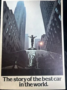 Rolls Royce Story Of The Best Car In The World Car Sales Brochure 1977 - Picture 1 of 3