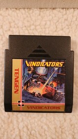 Vindicators Nintendo NES Tengen 2D Top Down Tank Game - Untested 