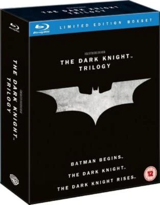 The Dark Knight Trilogy Blu-ray (2012) Christian Bale - Image 1 of 2