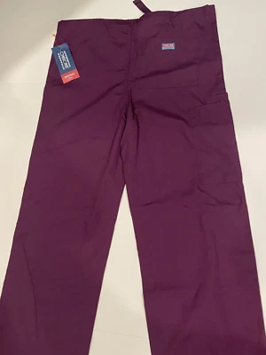 Pantalones Médicos Cherokee Auténticos Ropa de Trabajo Originales Púrpura - Missy XS - NUEVOS CON ETIQUETAS Foto 1 de 4