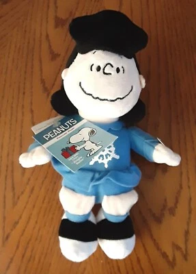 "Peanuts, Charlie Brown - Lucy - Peluche musical 10"" Navidad nuevo con etiquetas" Foto 1 de 2