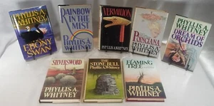 8 Phyllis Whitney Hardcover Book Lot Club Editions Vintage Gothic Romance Novel - Picture 1 of 19