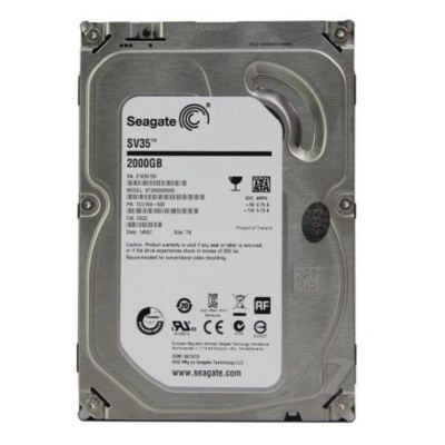 Seagate Barracuda SV35.5 2TB,Internal,7200RPM,3.5" (ST2000VX000) HDD Hard Drive - Image 1 of 4