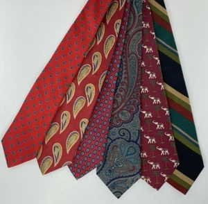 Jos A Banks Executive Collection Ties 100% Silk - Lot of 6 - Picture 1 of 4