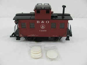 MNP Products Motorized Track Cleaning Car Aristo-Craft G B&O Bobber Caboose VG - Picture 1 of 12