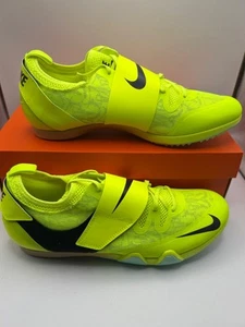 Nike Pole Vault Elite Herren Track Spikes Volt/Lila/Neuwertig DR9926-700 Gr. 12,5 NEU - Bild 1 von 9