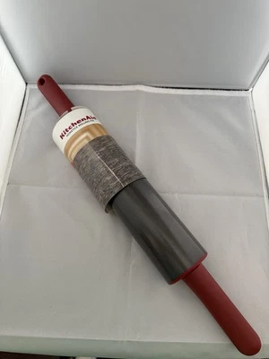 New KitchenAid Empire Red Non Stick Heavy Rolling Pin 19.5" - Image 1 of 2