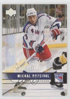 2006-07 Upper Deck UD Exclusives /100 Michal Rozsival #381 - Image 1 of 2