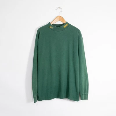 Camiseta De Colección Y2K Green Bay Packers Cuello Simulado Para Hombre Grande - Distressed Reebok Foto 1 de 4