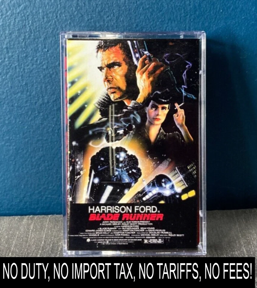 Blade Runner Cassette Tape 2003 Esper Productions, Chrome (Cr02) tape. NO FEES! Foto 1 de 4