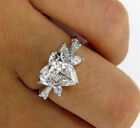 Cubic Zirconia Women Wedding Ring Elegant Fashion 925 Silver Rings Size 6-10