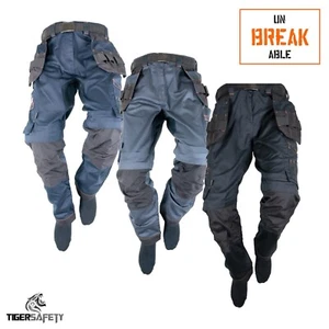 Unbreakable Reflex Pro Stretch Holster Men's Cargo Combat Work Trousers Pants - Picture 1 of 4