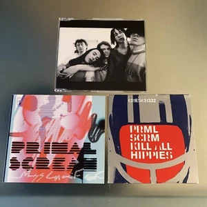 Primal Scream 3 IMPORT💿 LOT: Rocks/Funky Jam, Miss Lucifer, Kill All Hippies - Picture 1 of 4