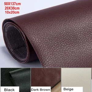 Leather Repair Tape Self-Adhesive Patch for Car Seats Couch Furniture Handbags - Picture 1 of 15
