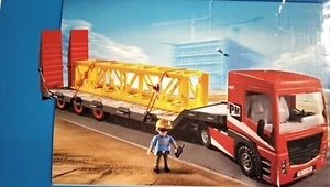 *-*Playmobil: Set 5466 Lkw, Tieflader, Bau Komplett und in OVP! Mit Radlader *-* - Bild 1 von 12