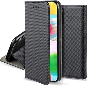 CUSTODIA LIBRO PER SAMSUNG GALAXY A41 - LIBRETTO SMART MAGNET CASE NERO - Foto 1 di 7