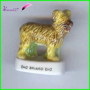 Feve Les Races de Chien Dog Edition Atlas " Le Briard "  #A36 - Imagen 1 de 1