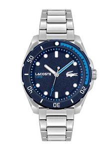 Lacoste 2011286 Finn Mens Watch 44mm 5ATM Stainless Steel - Picture 1 of 2