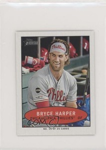 2020 Topps Heritage 1971 Bazooka Numbered Test Bryce Harper #19