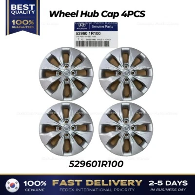 ⭐Genuino⭐ Tapacubos de rueda 4 piezas 529601R100 para Hyundai Accent Foto 1 de 4