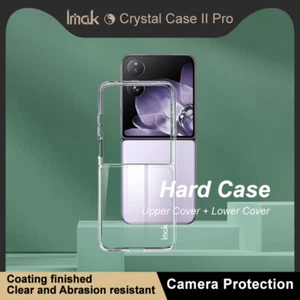 Imak For Xiaomi Mix Flip, Crystal Shell Transparent Hard PC Cover Case - Picture 1 of 7